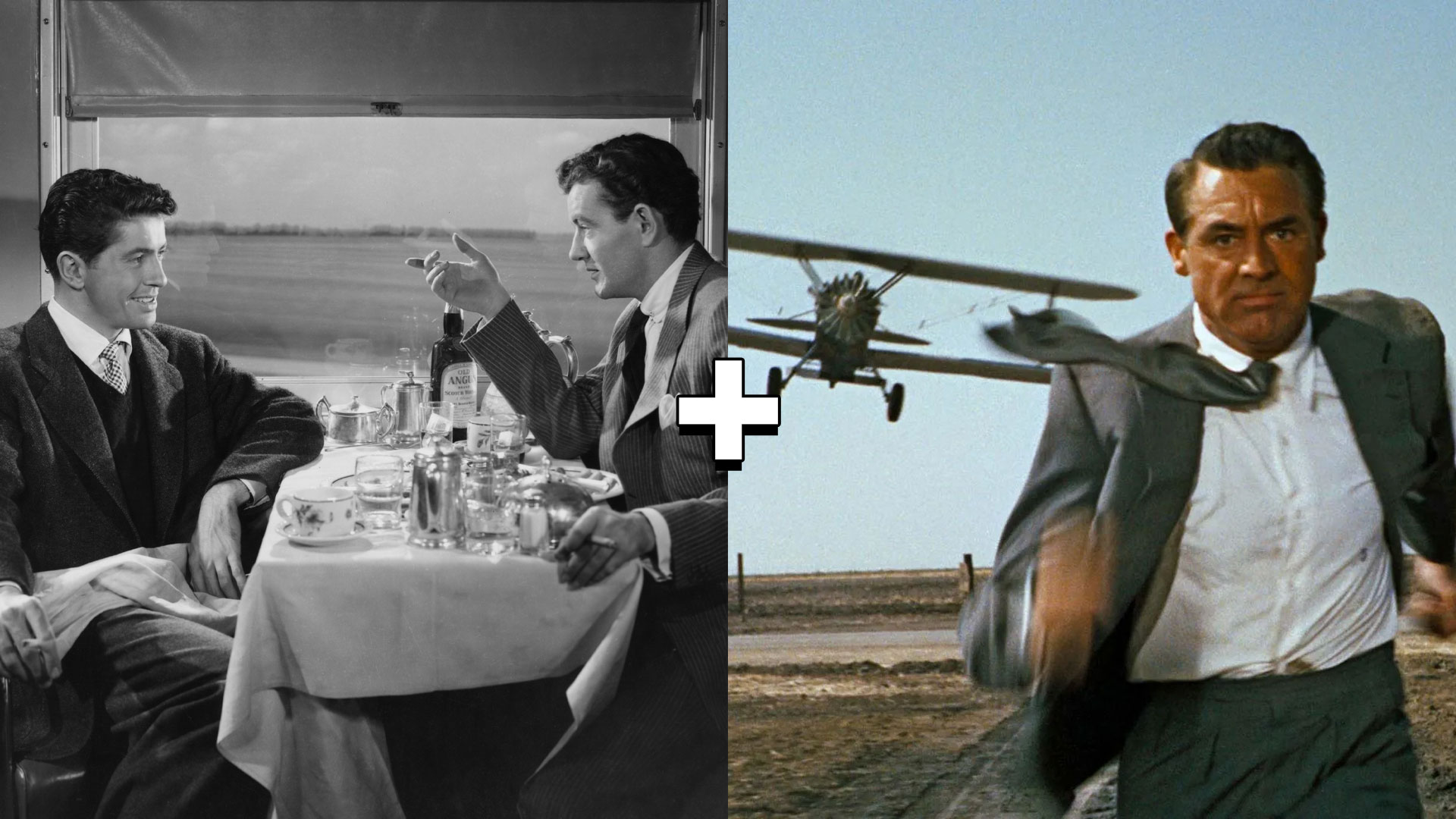 Strangers on a Train + North by Northwest