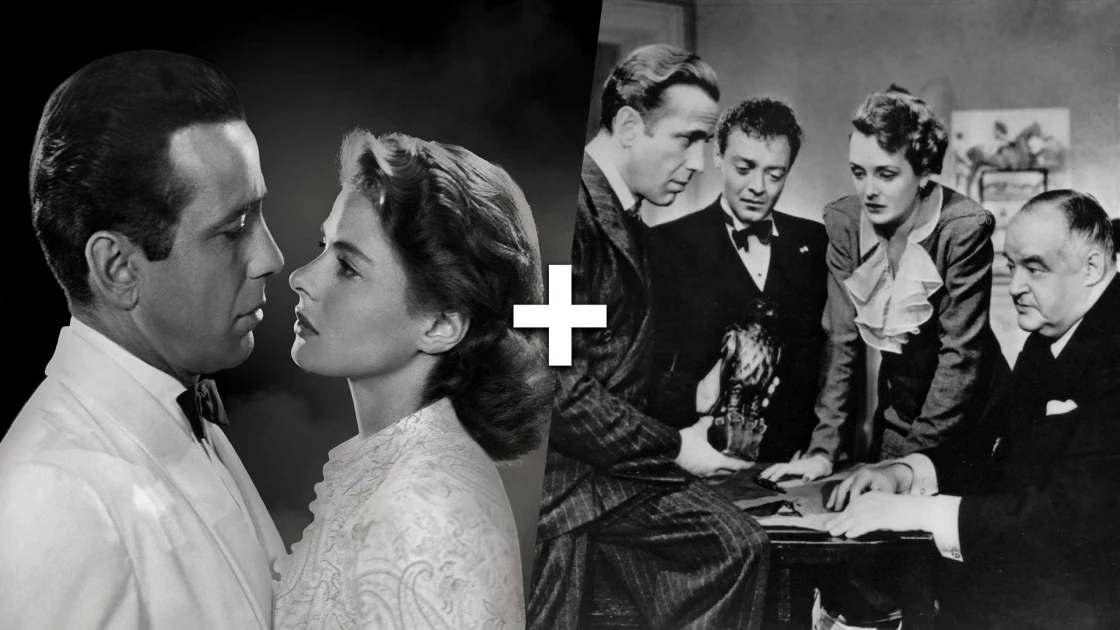 Casablanca + The Maltese Falcon